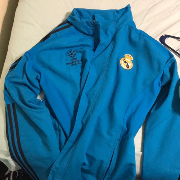 real madrid zip up